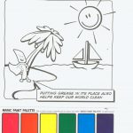 palette magique de coloriage