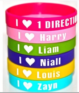 Bracelets-silicone-One-Direction