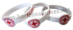 lecon-de-communication-avec-la-Croix-Rouge-bracelets-silicone