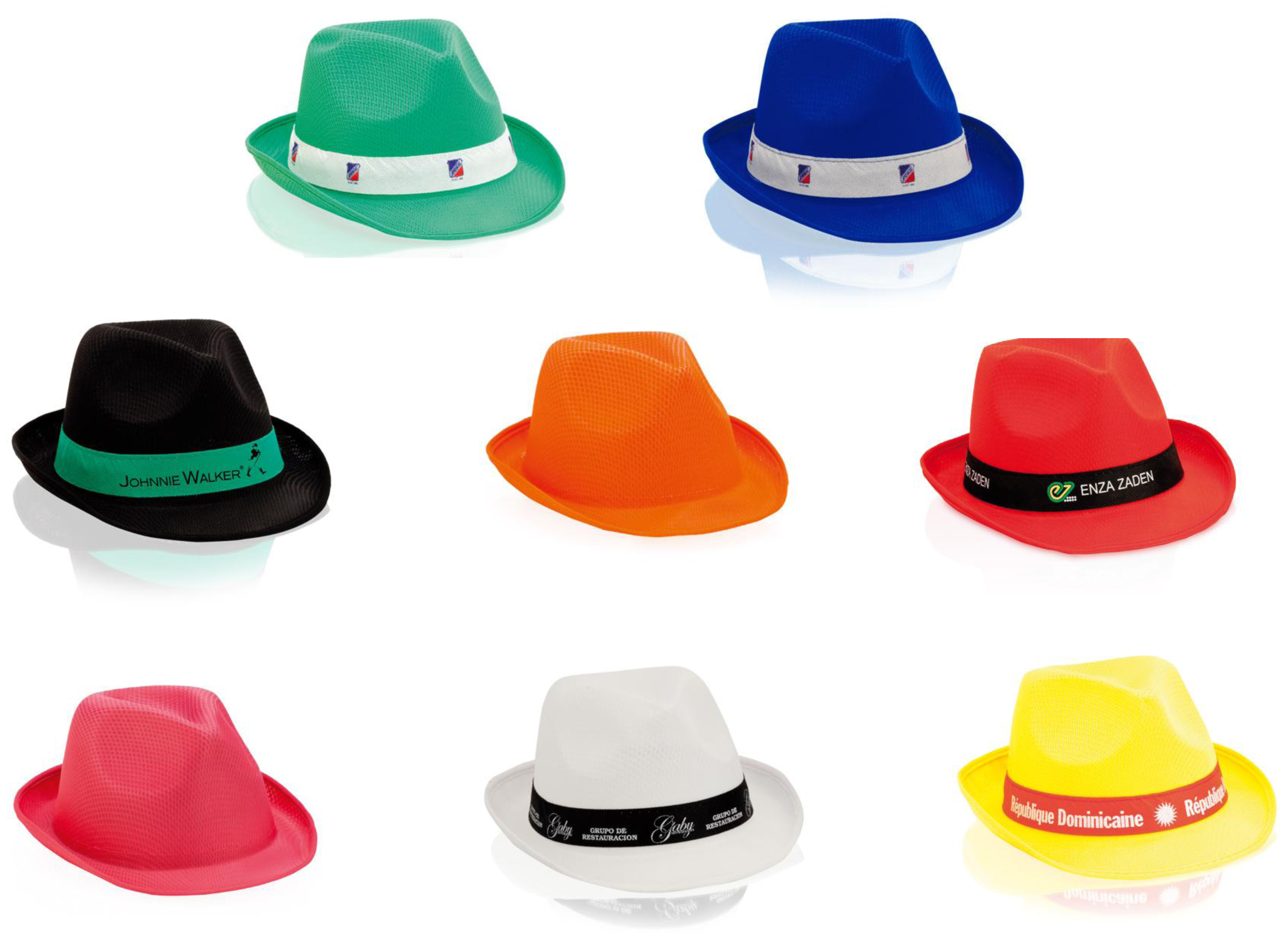 Personnaliser les chapeaux avec votre propre logo