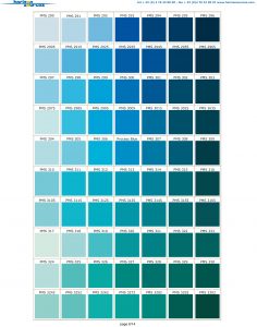 Pantone® Matching System Color Chart