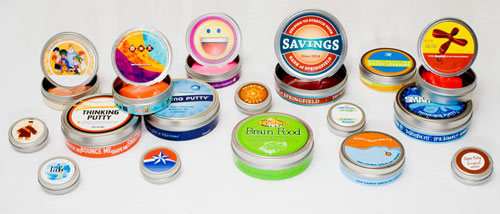 metal tins