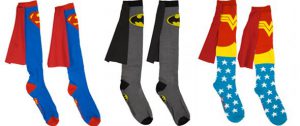 Les-chaussettes-personnalisees-ou l-accessoire-des-superheros-Superman-Batman-Wonderwoman