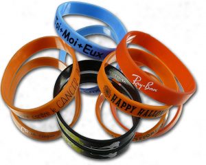 bracelets silicone personnalisés